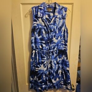 Cruisewear‎ sleeveless drawstring waist dress by Tommy Bahama sz. M